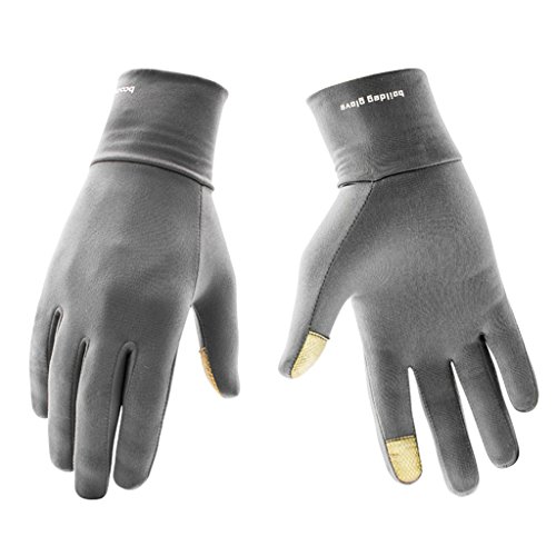 BOODUN Leichte Sporthandschuhe Laufhandschuhe WARM UP Running Handschuhe Unisex Sport Handschuhe Slim Walking Handschuhe für Damen und Herren mit Touchscreen-Funktion - Grau - L/XL BOODUN Leichte Sporthandschuhe Laufhandschuhe WARM UP Running Handschuhe Unisex Sport Handschuhe Slim Walking Handschuhe für Damen und Herren mit Touchscreen-Funktion - Grau - L/XL von BOODUN