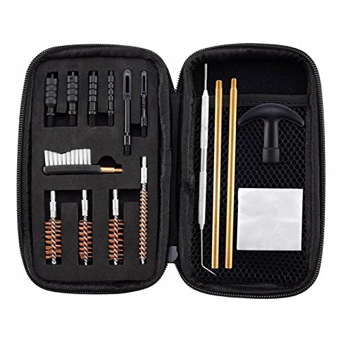 BOOSTEADY Gun Cleaning Kit Pistole Reinigungsset Universal Waffenreinigungsset für Gewehr Pistole .22.357.38.9mm.45 Kaliber Pistolenreinigungsset Pinsel Jag BOOSTEADY Gun Cleaning Kit Pistole Reinigungsset Universal Waffenreinigungsset für Gewehr Pistole .22.357.38.9mm.45 Kaliber Pistolenreinigungsset Pinsel Jag von BOOSTEADY