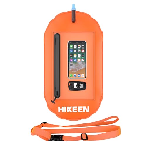 BOOSTEADY Schwimmboje, Trockensack Boje Schwimmen Aufblasbare Trockentasche Swimming Buoy mit Handytasche Freiwasser Triathlon Sport Schnorcheln Rennen Ausbildung Zubehör, Orange BOOSTEADY Schwimmboje, Trockensack Boje Schwimmen Aufblasbare Trockentasche Swimming Buoy mit Handytasche Freiwasser Triathlon Sport Schnorcheln Rennen Ausbildung Zubehör, Orange von BOOSTEADY