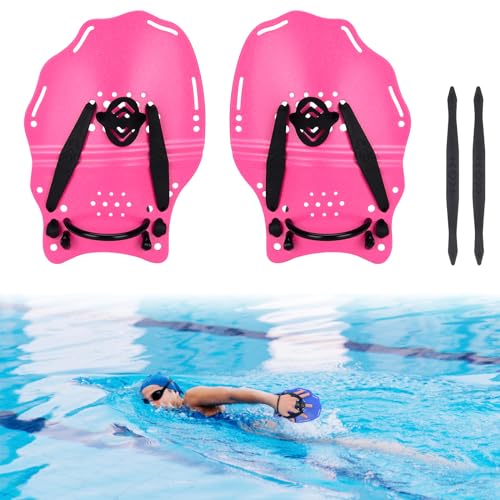 BOOSTEADY Schwimmpaddel Handpaddel Schwimm Trainingstool Schwimmhilfe Schwimmzubehör für Erwachsene, Rosa BOOSTEADY Schwimmpaddel Handpaddel Schwimm Trainingstool Schwimmhilfe Schwimmzubehör für Erwachsene, Rosa von BOOSTEADY