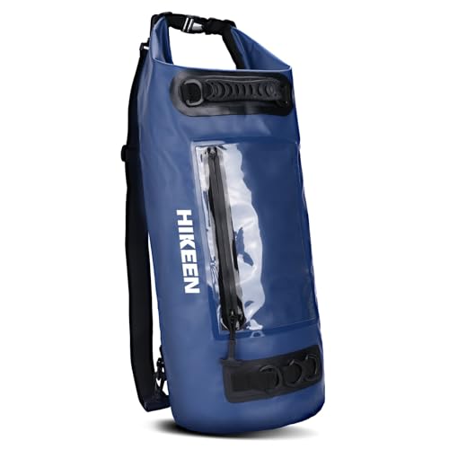 BOOSTEADY Wasserdichter Trockensack 20L mit 3 D-Rings IPX7 Wasserdichter Packsack Dry Bag mit Reißverschluss Touchscreen für Kajakfahren, Bootfahren, Camping, Strand, Rafting BOOSTEADY Wasserdichter Trockensack 20L mit 3 D-Rings IPX7 Wasserdichter Packsack Dry Bag mit Reißverschluss Touchscreen für Kajakfahren, Bootfahren, Camping, Strand, Rafting von BOOSTEADY