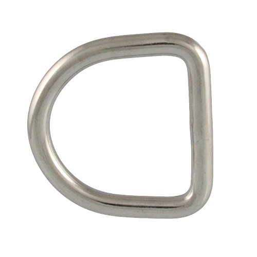 BOOTSTEILE BRAUER 5 Stück D-Ring geschweißt, poliert D= 4 x 20 mm - Edelstahl A4 BOOTSTEILE BRAUER 5 Stück D-Ring geschweißt, poliert D= 4 x 20 mm - Edelstahl A4 von BOOTSTEILE BRAUER
