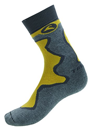 BOREAL trekids Therm Socken Unisex L gelb von BOREAL