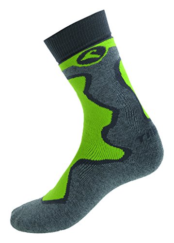 BOREAL trekids Therm Socken Unisex M grün von BOREAL