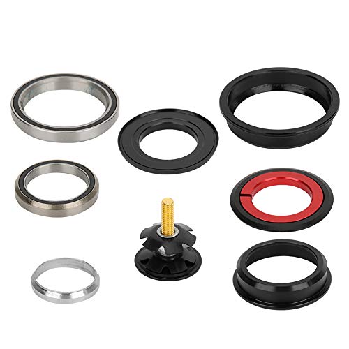 BOROCO Steuersatz Fahrrad,ZS44/ZS55 Aluminiumlegierung Kegel Gabel,Taper Fork Straight Tube 44/55 mm Steuersatz Werkzeug Fahrrad zubehör für Rennrad BOROCO Steuersatz Fahrrad,ZS44/ZS55 Aluminiumlegierung Kegel Gabel,Taper Fork Straight Tube 44/55 mm Steuersatz Werkzeug Fahrrad zubehör für Rennrad von BOROCO