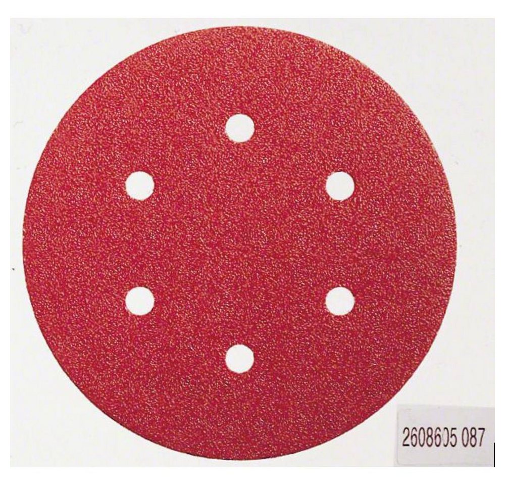 BOSCH Schleifpapier Schleifblatt C430, 150 mm, 60, 120, 240, 6, mit Klett, gelocht BOSCH Schleifpapier Schleifblatt C430, 150 mm, 60, 120, 240, 6, mit Klett, gelocht von BOSCH