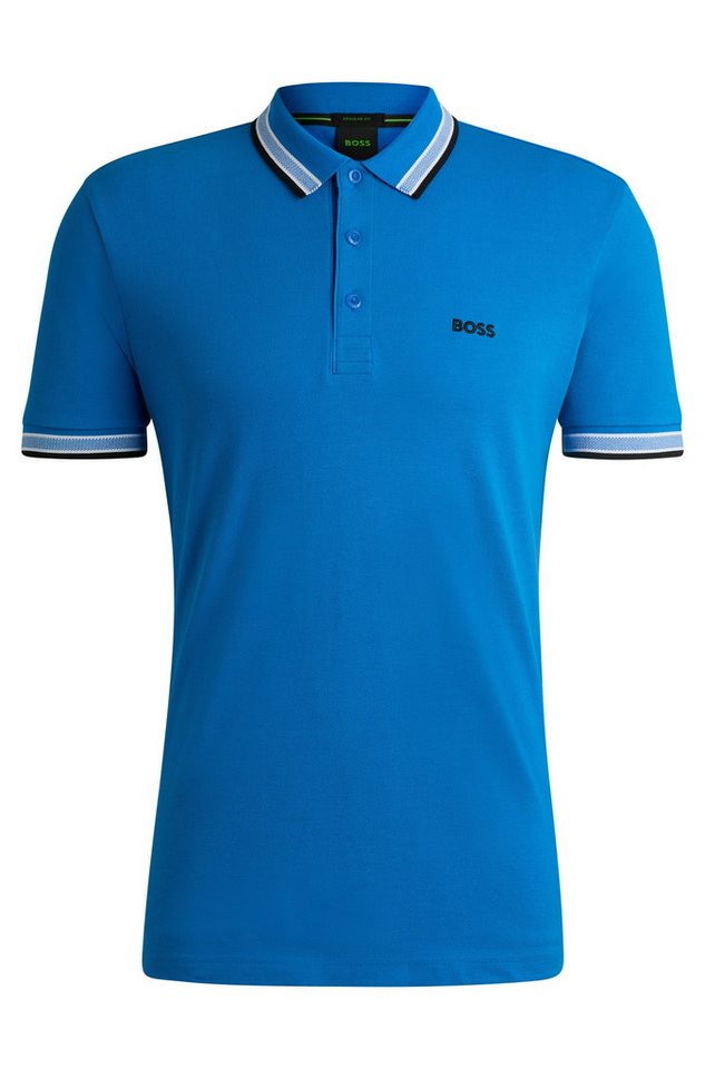 BOSS GREEN Poloshirt Paddy mit kontrastfarbenen Streifen am Kragen von BOSS GREEN