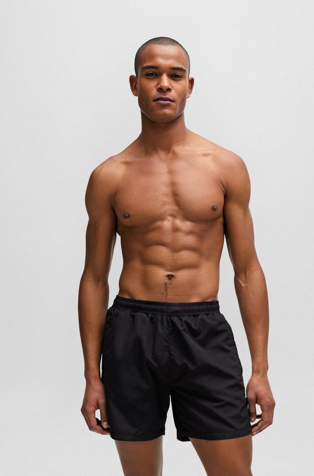 BOSS Badeshorts Dolphin mit seitlichem Kontraststreifen BOSS Badeshorts Dolphin mit seitlichem Kontraststreifen von BOSS
