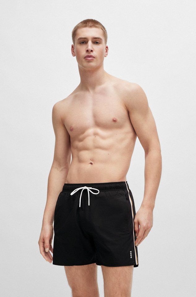 BOSS Badeshorts Iconic mit Gesäßtasche BOSS Badeshorts Iconic mit Gesäßtasche von BOSS