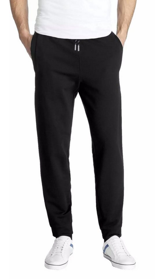 BOSS Jogginghose Hadiko Curved Jogger Kordelzug-Bund für eine anpassbare Passform BOSS Jogginghose Hadiko Curved Jogger Kordelzug-Bund für eine anpassbare Passform von BOSS