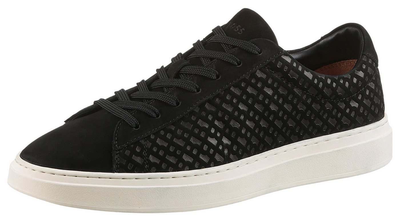 BOSS Kieran_Tenn Sneaker Schnürschuh, Halbschuh, Freizeitsneaker mit Schaftrandpolsterung BOSS Kieran_Tenn Sneaker Schnürschuh, Halbschuh, Freizeitsneaker mit Schaftrandpolsterung von BOSS