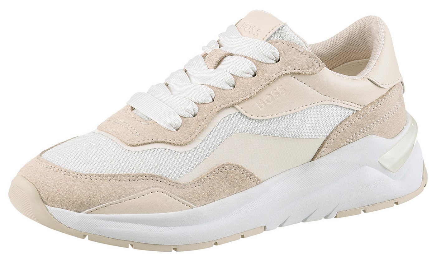 BOSS Skylar_Runn Sneaker, Freizeitschuh, Halbschuh, Schnürschuh im Materialmix BOSS Skylar_Runn Sneaker, Freizeitschuh, Halbschuh, Schnürschuh im Materialmix von BOSS
