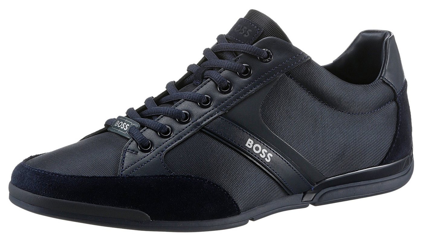 BOSS Saturn_Lowp Sneaker im Materialmix, Freizeitschuh, Halbschuh, Schnürschuh BOSS Saturn_Lowp Sneaker im Materialmix, Freizeitschuh, Halbschuh, Schnürschuh von BOSS
