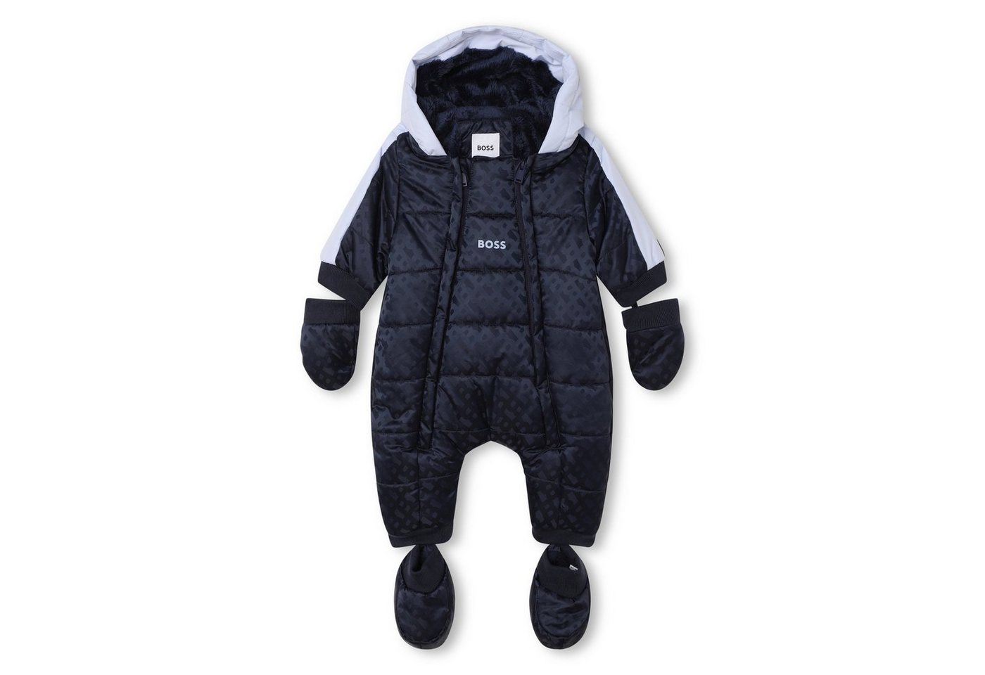Boss Kidswear Strampler BOSS Kidswear Baby Schneeanzug blau Boss Kidswear Strampler BOSS Kidswear Baby Schneeanzug blau von Boss Kidswear