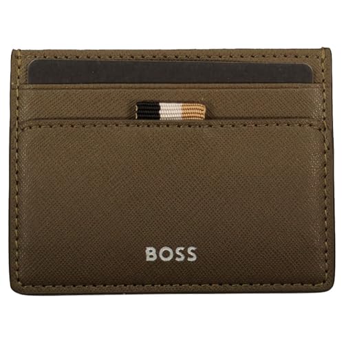 BOSS Zair Card Holder Open Green von BOSS