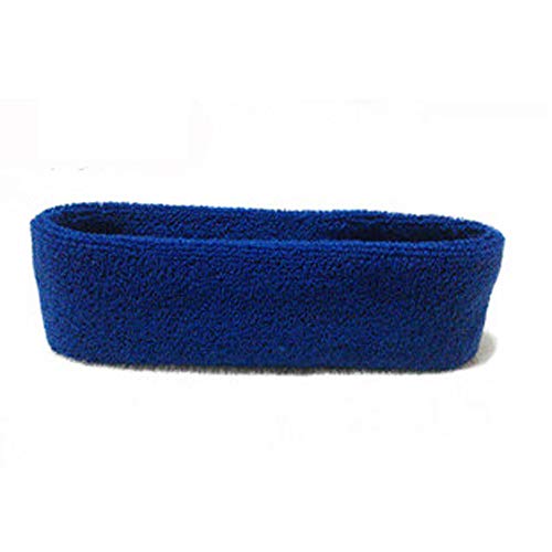 BOTCAM Frauen/Männer Baumwoll-Schweiß-Schweißball-Schweißband-Headband für Sport Mimibelt - Schwangerschaftssicherheitsgurt (Dark Blue, One Size) von BOTCAM