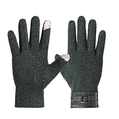BOTCAM Outdoor-Skifahren für Erwachsene und Winddichte Handschuhe für Herren, warme Fleece-Damenhandschuhe, Handschuhe, Sportsicherheit Sportschutzbrille (A, One Size) von BOTCAM