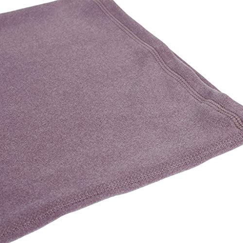 BOTCAM Unisex- waschbare und wiederverwendbare Oberfläche warm winddicht Gesicht Produkt + Hut Sicherheitsgurte Für Die Arbeit Für Frauen (Purple, One Size) von BOTCAM