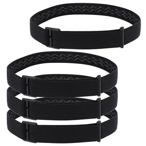 4st Elastisches Stirnlampenband, Ersatzstirnband für Stirnlampenband Komfortgürtel für Stirnlampen Stirnlampenbandhalter Stirnlampenzubehör Kompatibel mit Black Diamond Petzl Energizer von BOXOB