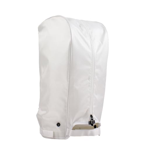 BOYEA & SKULLEAP Golftaschen-Abdeckung, Regenhaube, 1680D Nylon, wasserdicht, passend für die meisten Golftaschen (weißes Nylon) von BOYEA & SKULLEAP