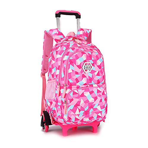 BOZONLI Trolley Schulranzen Rucksack Schulrucksack Trolley Schultrolley 6 Räder Schulranzen Mädchen Groß Trolley Schultasche Wasserdichter Rucksack mit Rollen für Mädchens Teenager BOZONLI Trolley Schulranzen Rucksack Schulrucksack Trolley Schultrolley 6 Räder Schulranzen Mädchen Groß Trolley Schultasche Wasserdichter Rucksack mit Rollen für Mädchens Teenager von BOZONLI