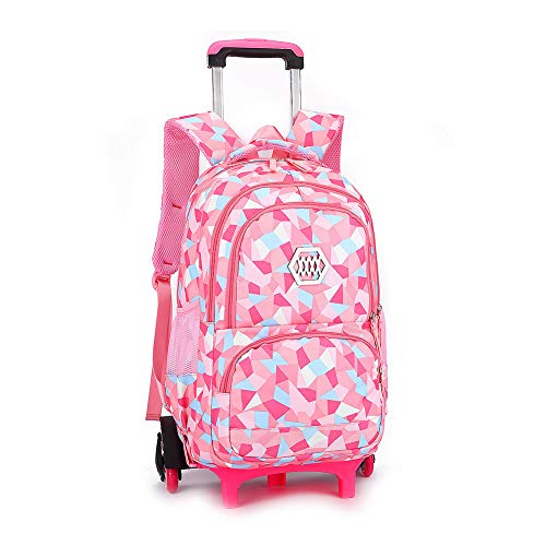 BOZONLI Trolley Schulranzen Rucksack Schulrucksack Trolley Schultrolley 6 Räder Schulranzen Mädchen Groß Trolley Schultasche Wasserdichter Rucksack mit Rollen für Mädchens Teenager BOZONLI Trolley Schulranzen Rucksack Schulrucksack Trolley Schultrolley 6 Räder Schulranzen Mädchen Groß Trolley Schultasche Wasserdichter Rucksack mit Rollen für Mädchens Teenager von BOZONLI