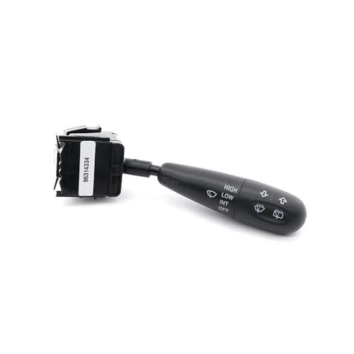 BPKRMKJS Auto Blinker Licht Stiel Für Chevrolet Für Spark 96314334 Schwarz Auto Lenksäule Wischer Kombination Schalter Control Blinker Stiel Schalter von BPKRMKJS