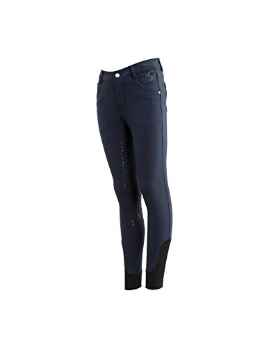 BR Kinder Reithose Preston Dark Sapphire Vollbesatz Silikon, Größe:164 BR Kinder Reithose Preston Dark Sapphire Vollbesatz Silikon, Größe:164 von BR