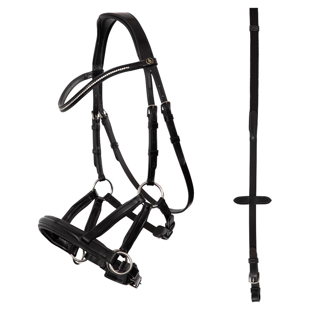 BR Lewes anatomischer gebissloser Trensenzaum side&pull BR Lewes anatomischer gebissloser Trensenzaum side&pull von BR