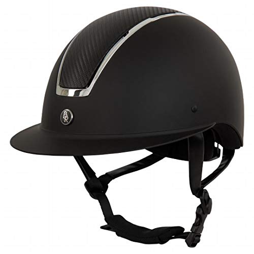 BR Reithelm -Omega Painted- Größe/Farbe 58-60cm / schwarz/Chrome BR Reithelm -Omega Painted- Größe/Farbe 58-60cm / schwarz/Chrome von BR