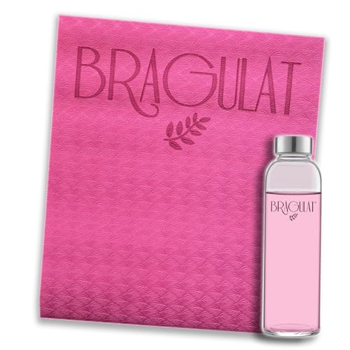 BRAGULAT -Yogamatte, Pilates + (Flasche 500 ml) mit Schultertasche, umweltfreundlich von BRAGULAT