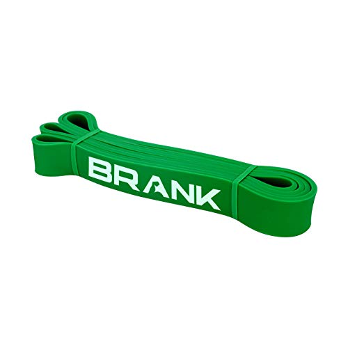 BRANK SPORTS Elastisches grünes Band für Sport, Krafttraining und Fitness | Widerstandsband für Verbesserung der Beweglichkeit und Unterstützung bei Pull-Ups, Crossfit und freiem Workout von BRANK SPORTS