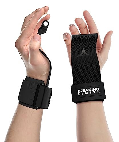 Breaking Limits Fast Grip Zughilfen Krafttraining - Rutschfeste Griffhilfen Kraftsport – Zughilfe Gym- Lifting Straps für Bodybuilding, Gewichtheben & Crossfit Breaking Limits Fast Grip Zughilfen Krafttraining - Rutschfeste Griffhilfen Kraftsport – Zughilfe Gym- Lifting Straps für Bodybuilding, Gewichtheben & Crossfit von BREAKING LIMITS
