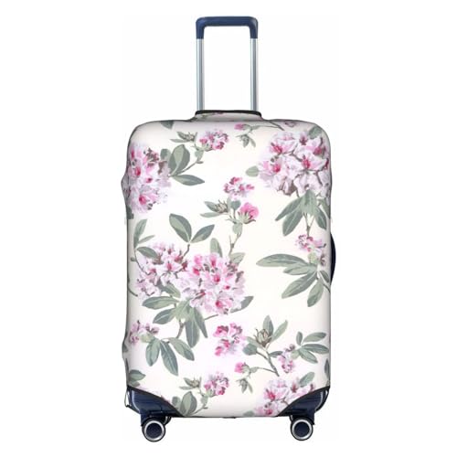 BREAUX Dusky Rose Print Gepäckschutzhülle, Einheitsgröße, L, geeignet für Gepäck von 66-71 cm, Altrosa, L, Dusky Rose, L von BREAUX