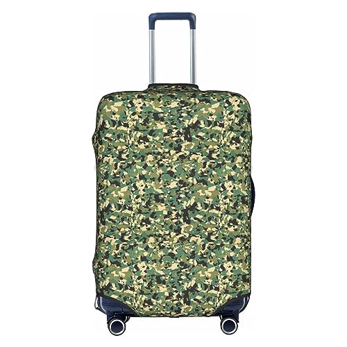 BREAUX Gepäckschutzhülle mit Camouflage-Muster, Einheitsgröße, L, geeignet für Gepäck von 66-71 cm, Camo, L, camouflage, L von BREAUX
