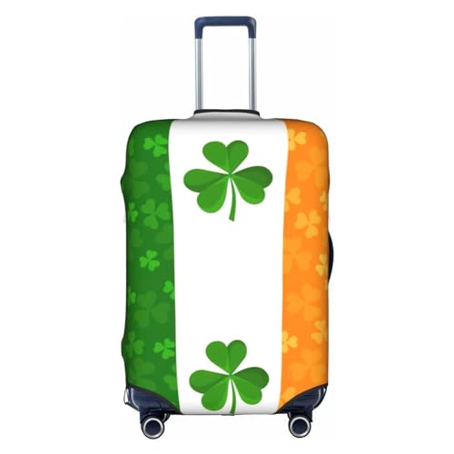 BREAUX Gepäckschutzhülle mit irischer Flagge, Einheitsgröße, XL, geeignet für Gepäck von 73,3 - 81,3 cm, irische Flagge, XL, Irische Flagge, XL von BREAUX