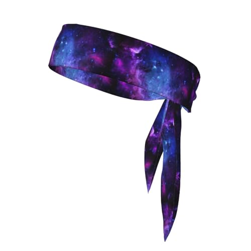 Universum Galaxy Star Space Print Sport-Stirnband für Männer und Frauen, doppelseitiges Kopftuch, Laufen, Sport Universum Galaxy Star Space Print Sport-Stirnband für Männer und Frauen, doppelseitiges Kopftuch, Laufen, Sport von BREAUX