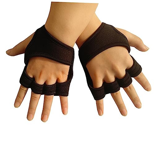 BRIGHTFUFU Gewichtheben Handschuhe Für änner Und Frauen Fingerlose Fitnesshandschuhe Mit Anti Rutsch Gepolsterte Trainingshandschuhe Für Gym Und Kraftsport Größe XL von BRIGHTFUFU