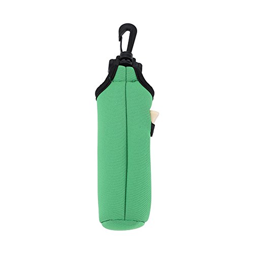 BRILVERDE 5 Farben Golfball-Taschenhalter, Clip-Utility-Tasche, Sport-Golfzubehör mit Tees, Golf-Tee-Tasche, Golfball-Aufbewahrung, Schlüsselanhänger, Gürtelclip, Golfba (B) von BRILVERDE