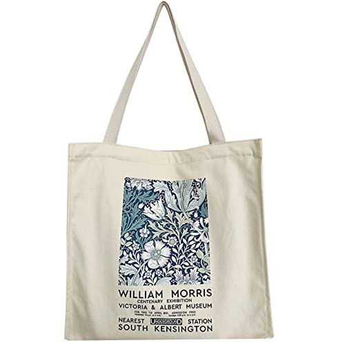 BROADREAM Jutebeutel Bedruckt Vintage, Jute Beutel, Einkaufstasche Bag, Canvas Tote Bag Aesthetic Vintage Taschen Groß Umhängetasche Stofftaschen für Damen Uni Arbeit BROADREAM Jutebeutel Bedruckt Vintage, Jute Beutel, Einkaufstasche Bag, Canvas Tote Bag Aesthetic Vintage Taschen Groß Umhängetasche Stofftaschen für Damen Uni Arbeit von BROADREAM