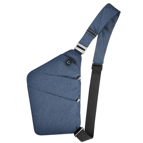 BROADREAM Schultertasche,Anti-Diebstahl Sling Bag,Schultertasche Herren Klein,Umhängetasche,Brusttasche,Herrentasche Klein,Crossbody Tasche Herren BROADREAM Schultertasche,Anti-Diebstahl Sling Bag,Schultertasche Herren Klein,Umhängetasche,Brusttasche,Herrentasche Klein,Crossbody Tasche Herren von BROADREAM