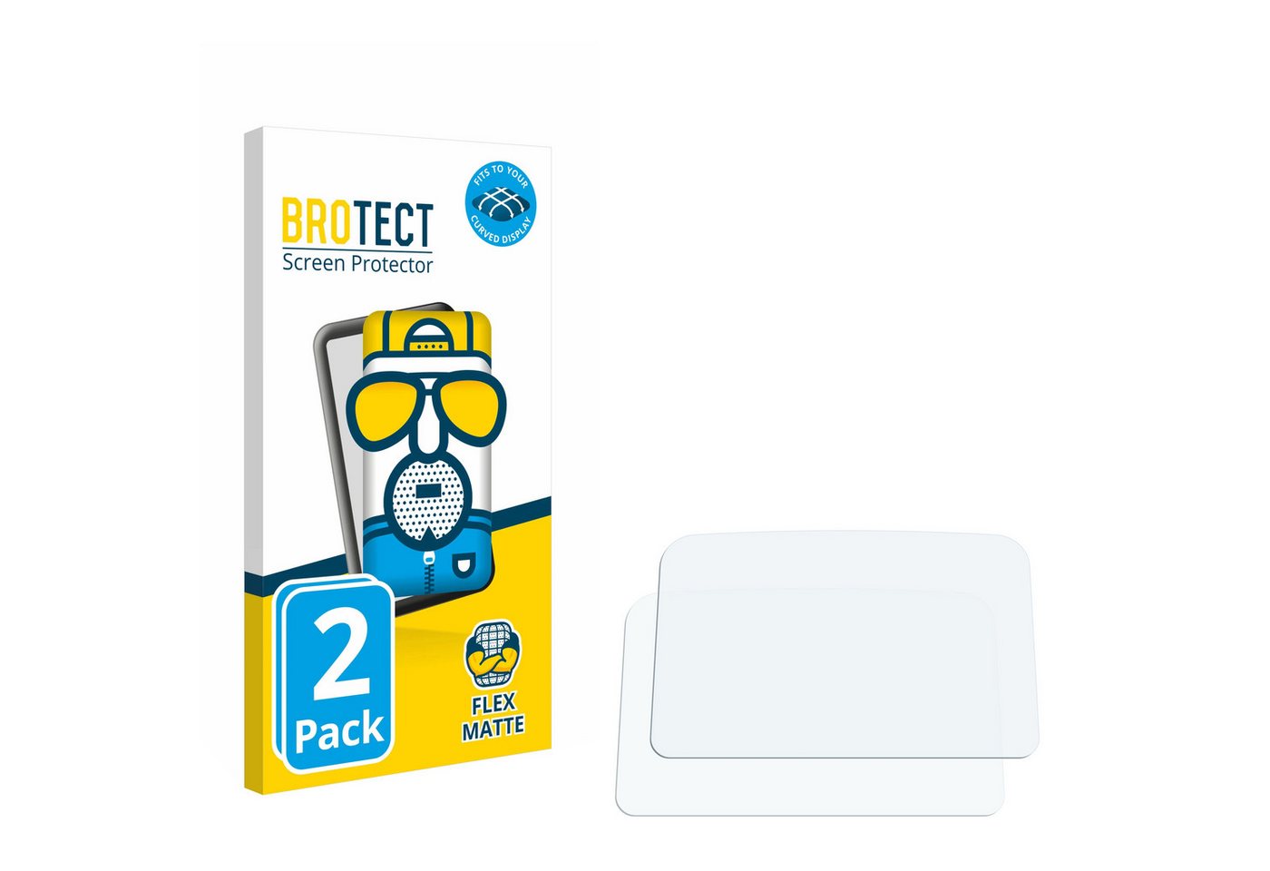 BROTECT Displayschutzfolie Fullscreen Schutzfolie für PowaKaddy C2 Compact, 2 Stück, Displayschutz Folie Fullcover Matt Entspiegelungsfolie BROTECT Displayschutzfolie Fullscreen Schutzfolie für PowaKaddy C2 Compact, 2 Stück, Displayschutz Folie Fullcover Matt Entspiegelungsfolie von BROTECT
