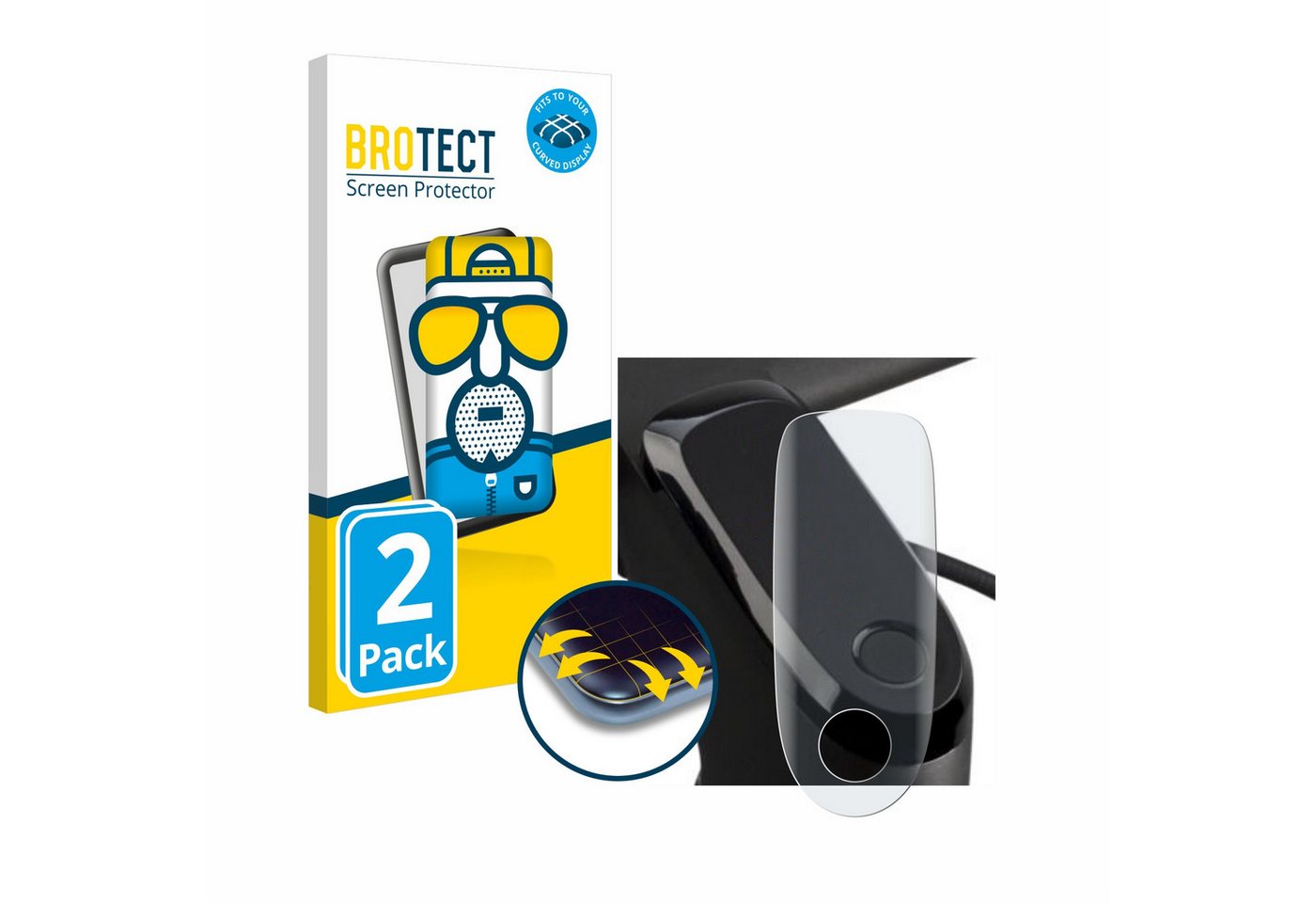 BROTECT Displayschutzfolie Fullscreen Schutzfolie für Segway Ninebot F2 Pro D, 2 Stück, Displayschutz Folie Fullcover Matt Entspiegelungsfolie BROTECT Displayschutzfolie Fullscreen Schutzfolie für Segway Ninebot F2 Pro D, 2 Stück, Displayschutz Folie Fullcover Matt Entspiegelungsfolie von BROTECT