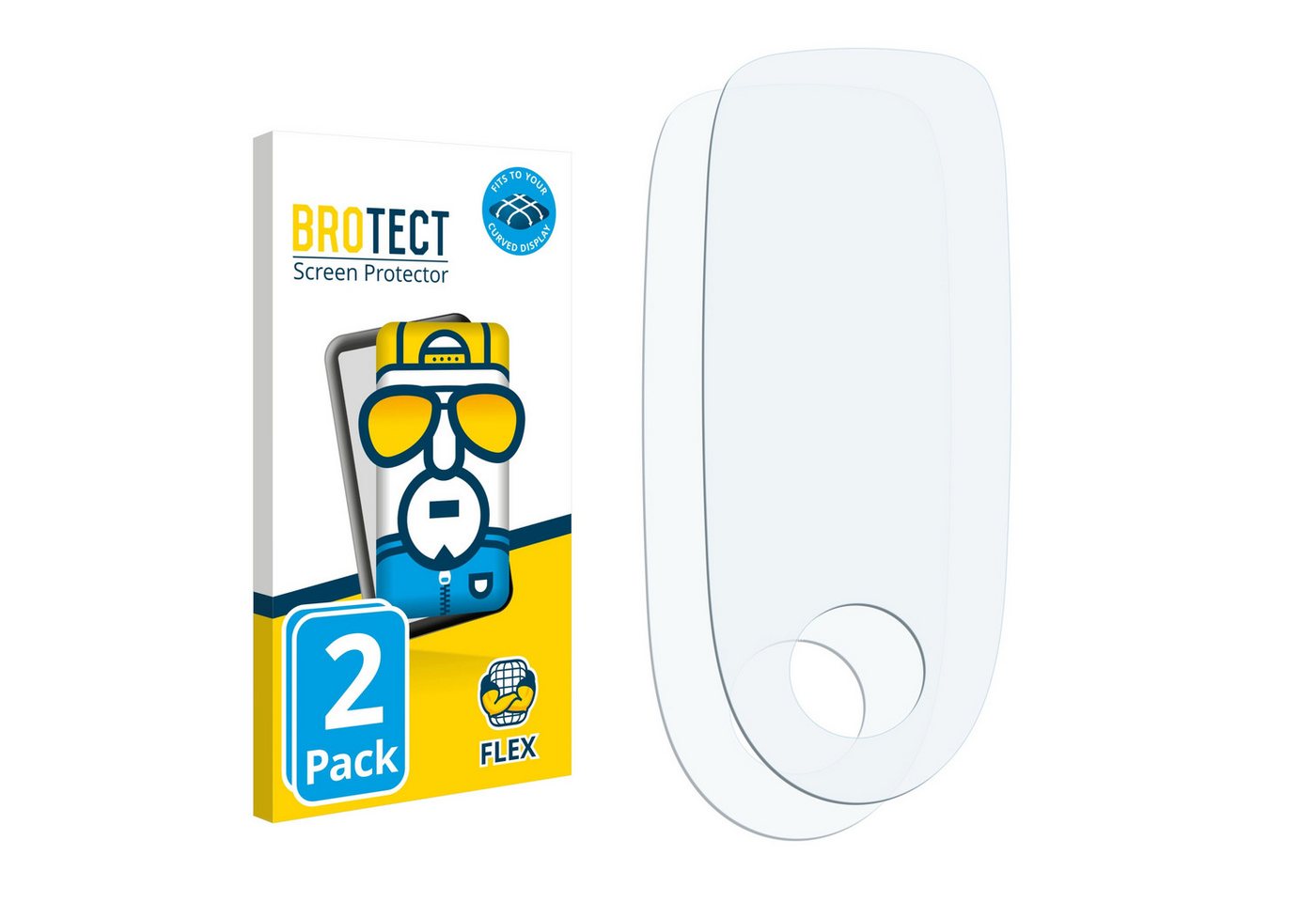 BROTECT Displayschutzfolie Fullscreen Schutzfolie für Segway Ninebot KickScooter D28D, 2 Stück, Displayschutz Folie Fullcover Klar Transparent BROTECT Displayschutzfolie Fullscreen Schutzfolie für Segway Ninebot KickScooter D28D, 2 Stück, Displayschutz Folie Fullcover Klar Transparent von BROTECT