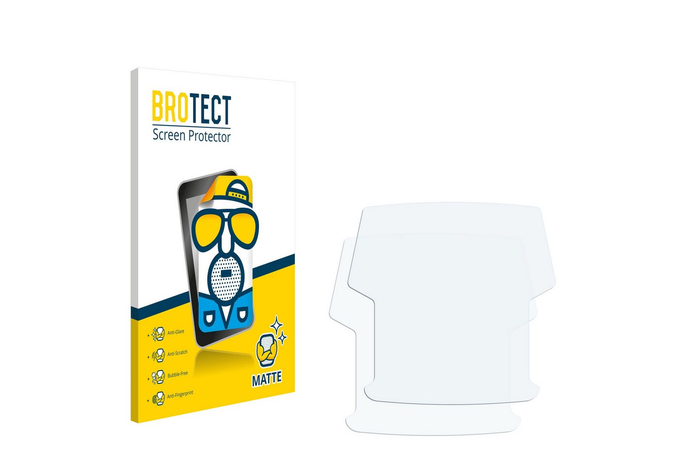 BROTECT Displayschutzfolie Schutzfolie für SPGOOD Fahrradcomputer 1.7", 2 Stück, Displayschutz Schutz Folie Matt Entspiegelungsfolie BROTECT Displayschutzfolie Schutzfolie für SPGOOD Fahrradcomputer 1.7", 2 Stück, Displayschutz Schutz Folie Matt Entspiegelungsfolie von BROTECT