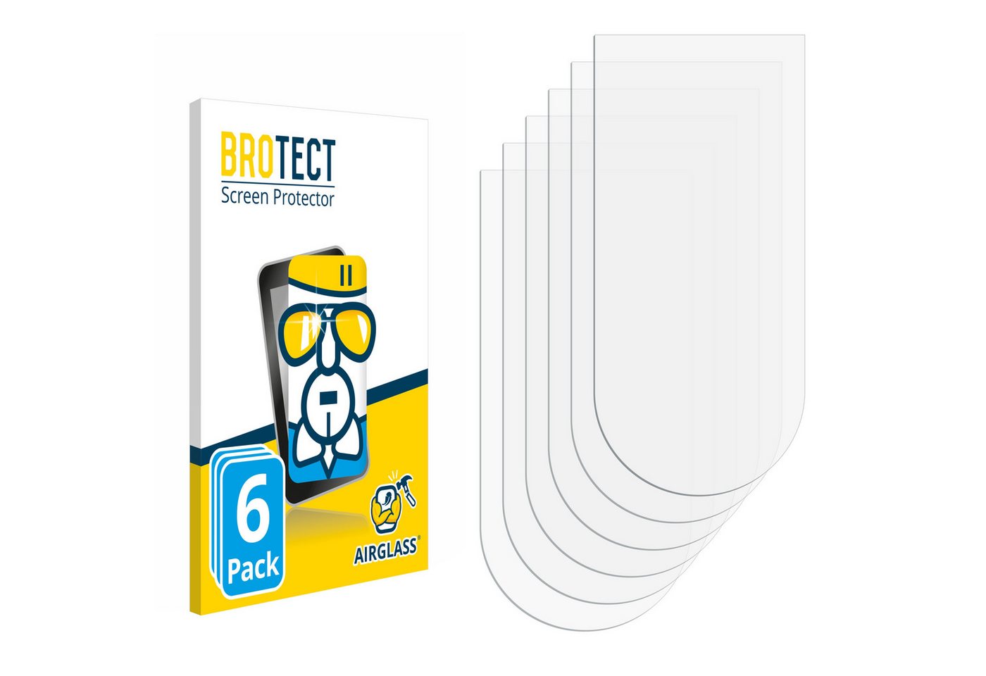 BROTECT Displayschutzglas Schutzglas für Egret X+, 6 Stück, Schutzfolie Display Schutz Glas Folie klar BROTECT Displayschutzglas Schutzglas für Egret X+, 6 Stück, Schutzfolie Display Schutz Glas Folie klar von BROTECT