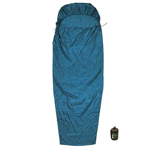 BROWINT Seidenschlafsack, Hüttenschlafsack aus 100% Naturseide, Extrabreite 220x110cm, 220x87cm, 185x87cm, Schlafsack Inlett, Inlay, Reiseschlafsack dünn, Leicht, Kompakt, Verstärkte Ecken BROWINT Seidenschlafsack, Hüttenschlafsack aus 100% Naturseide, Extrabreite 220x110cm, 220x87cm, 185x87cm, Schlafsack Inlett, Inlay, Reiseschlafsack dünn, Leicht, Kompakt, Verstärkte Ecken von BROWINT