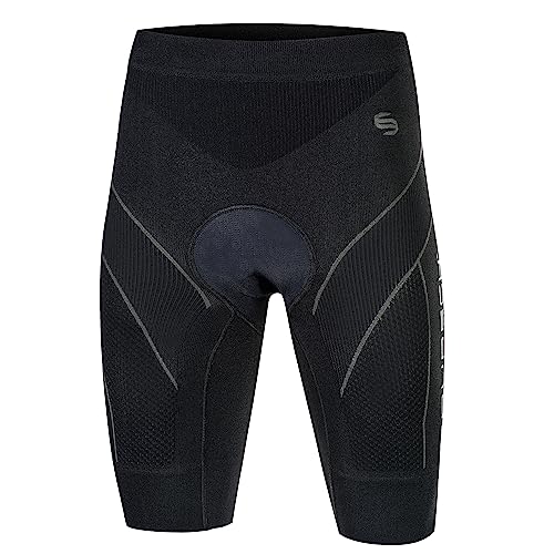 BRUBECK Herren Fahrradhose Kurz mit Polsterung | Gepolstert | Atmungsaktiv | Schnelltrocknend | Fahrradshorts | Radlerhose | Radhose | LB00120 M BRUBECK Herren Fahrradhose Kurz mit Polsterung | Gepolstert | Atmungsaktiv | Schnelltrocknend | Fahrradshorts | Radlerhose | Radhose | LB00120 M von BRUBECK