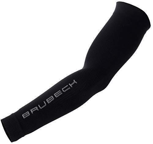 BRUBECK Scalda Braccia | Scalda Braccia Traspiranti | Maniche | Protezione dal Freddo | Ciclismo | Sport | Corsa | Struttura 3D | SB10060 von BRUBECK