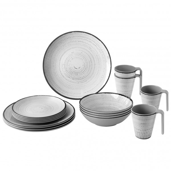 Brunner - Lunch Box - Geschirr-Set Gr 16 Pieces grau Brunner - Lunch Box - Geschirr-Set Gr 16 Pieces grau von BRUNNER